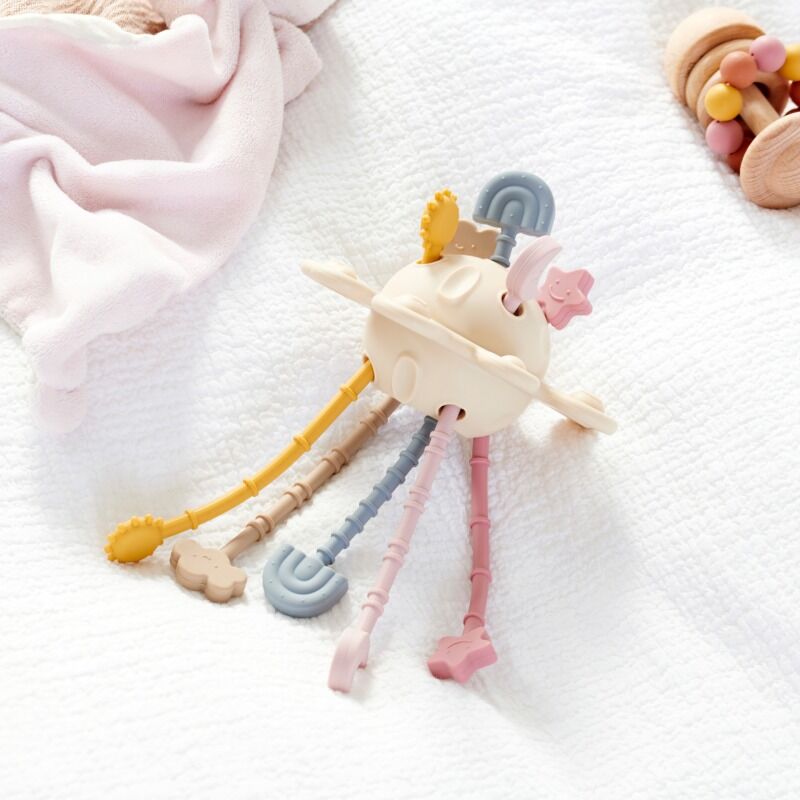 Silisoft Zip Pull Toy