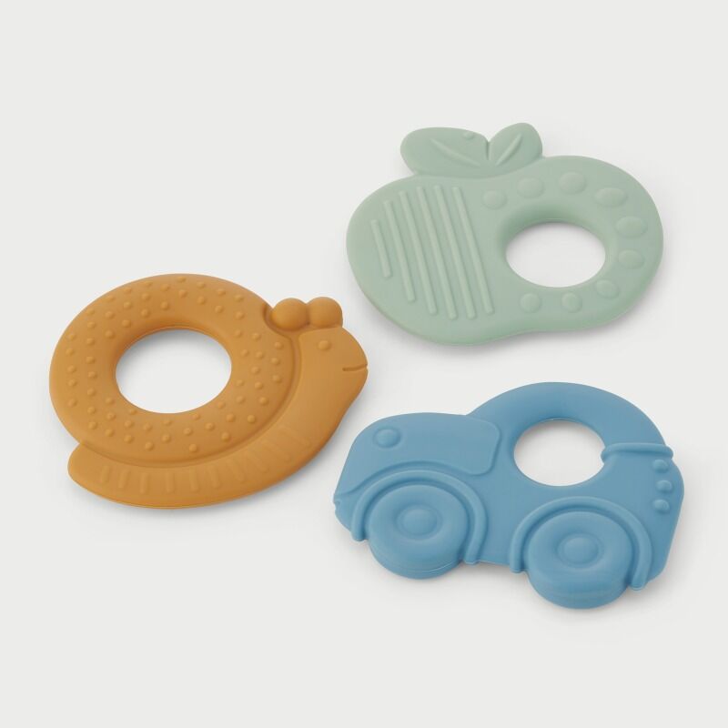 Silisoft Sensory Teethers - 3pk