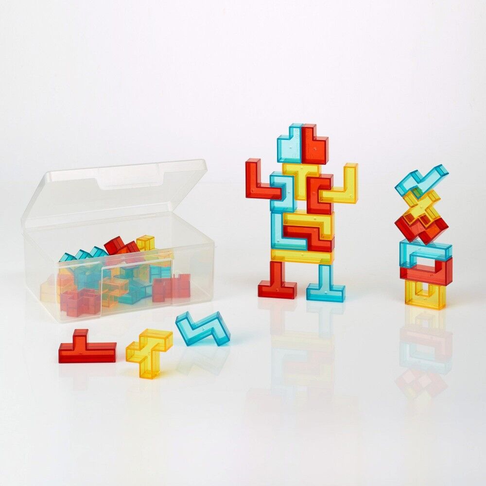 3D Pentominoes Blocks - 36pcs with 12 Activity Cards