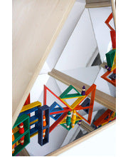 Billy Kidz Wooden Playhouse Triangle with Mirrors