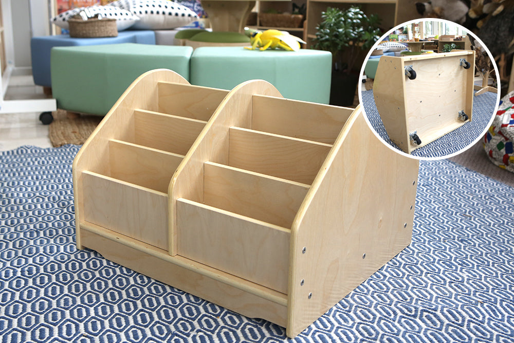 Billy Kidz Mobile Low Bookshelf