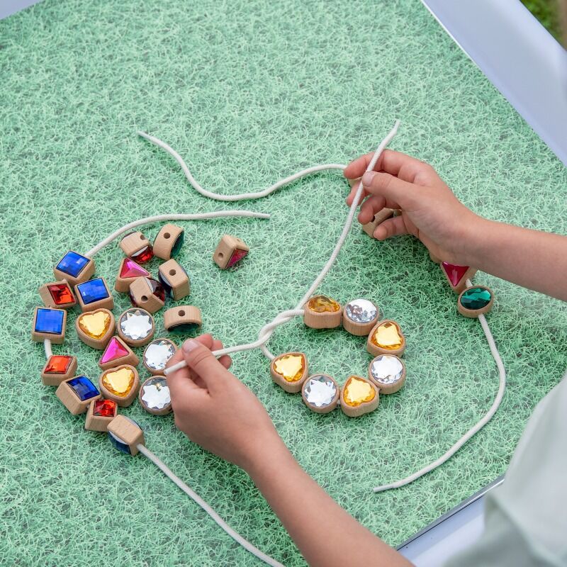 Shape Lacing Jewels - 36pk + laces