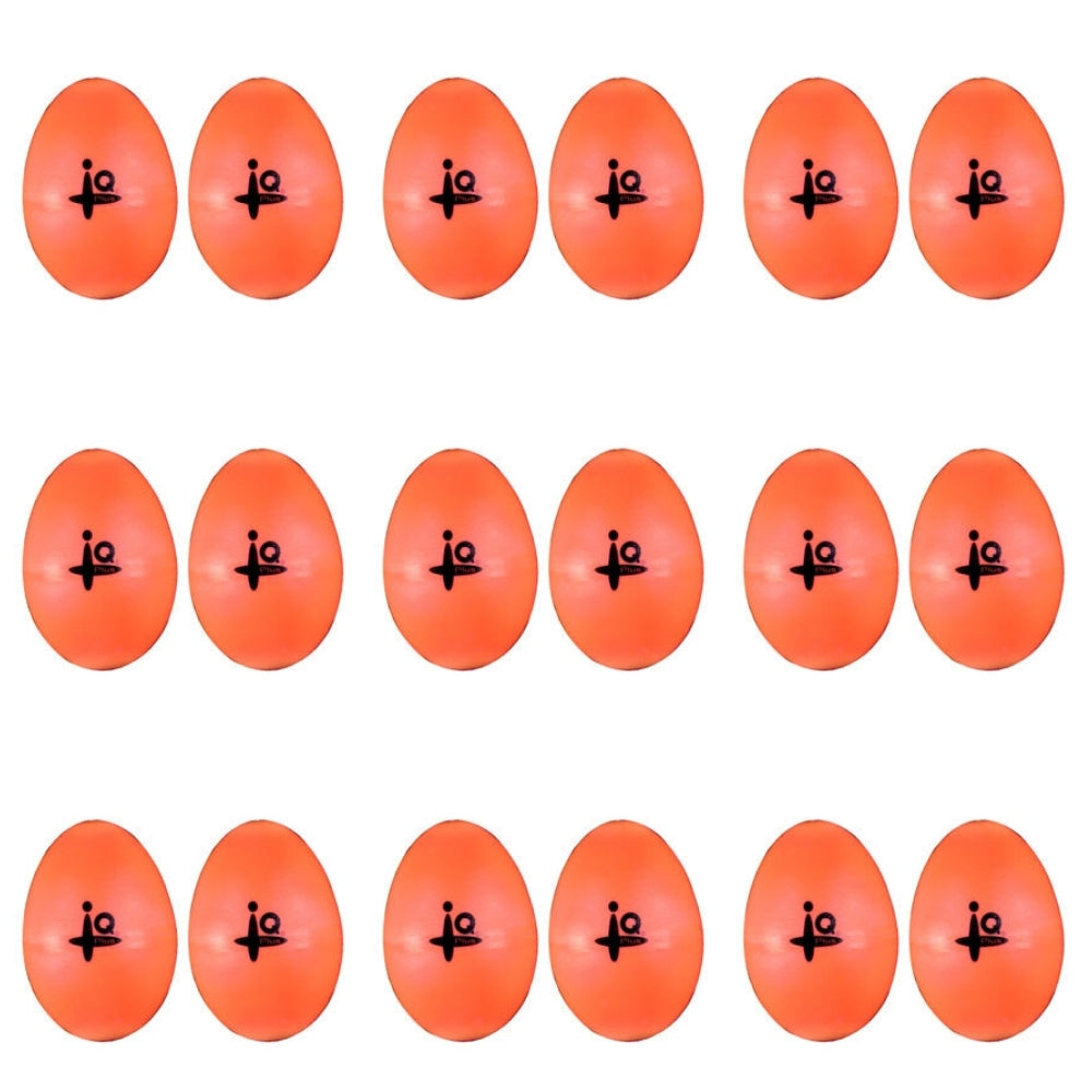 IQ Plus Plastic Egg Shakers - 12pk