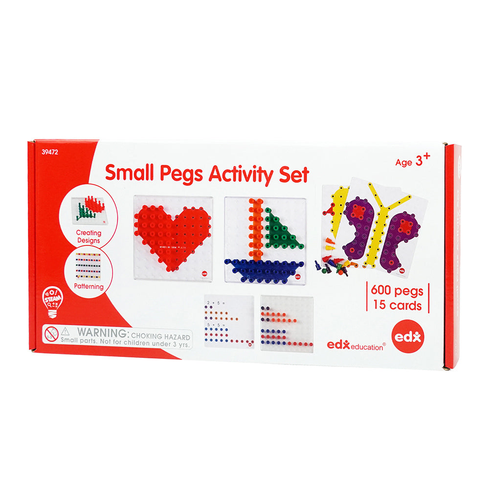 Small Pegs Activity Set - 619pcs