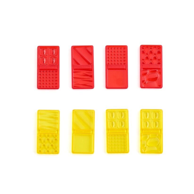 iSense Translucent Dominoes - 112pcs