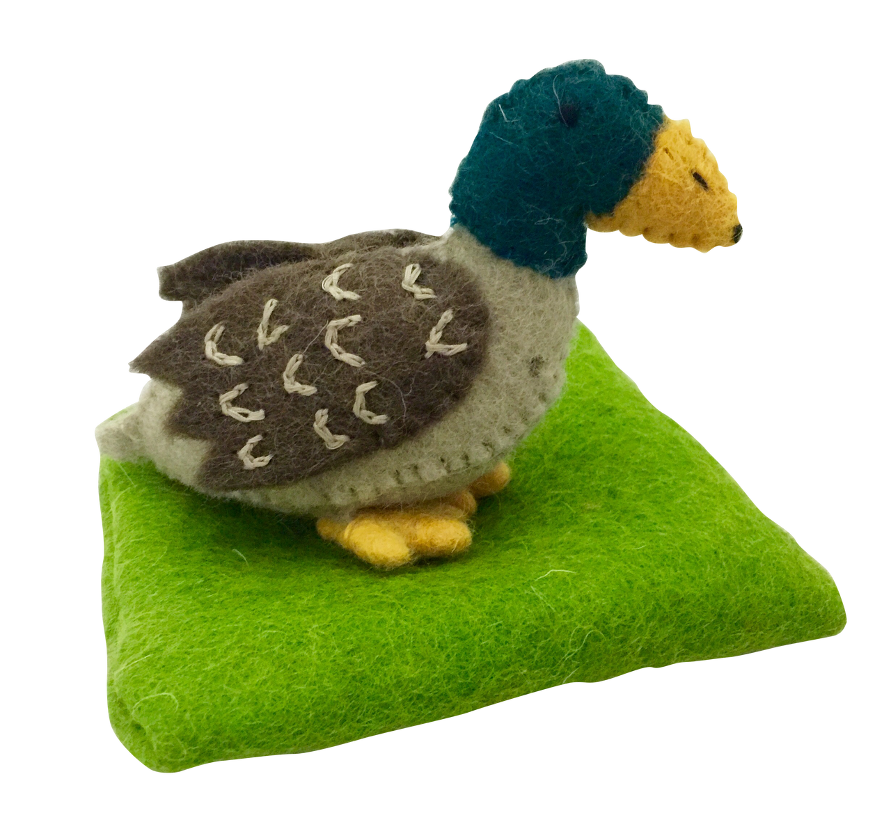 Papoose-Lucky the lucky duck, book, duck & mat.