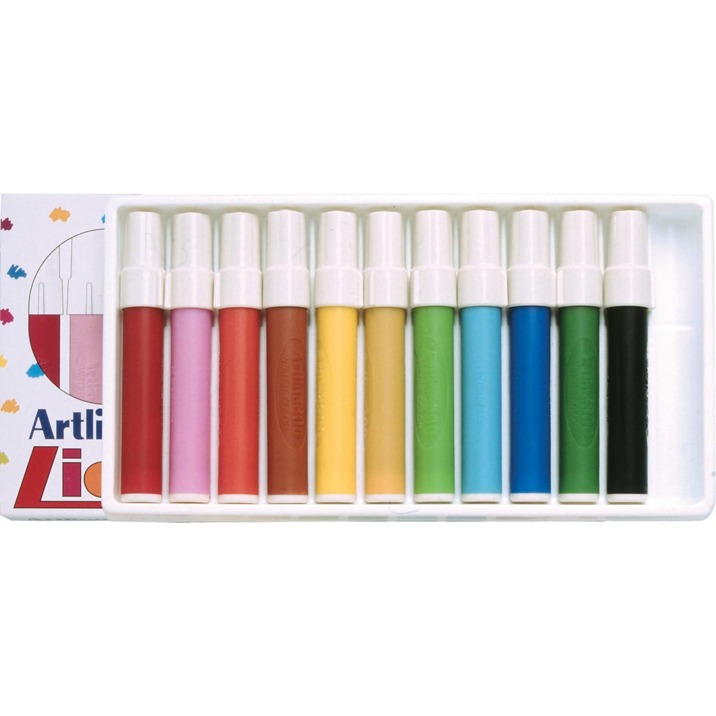 Marker Artline 300 Liquid Crayon Asst Box 12