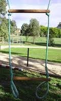 Aussie Swings-Double Trapeze Bar & Rings