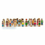 Happy Architect My Family – Wooden people set