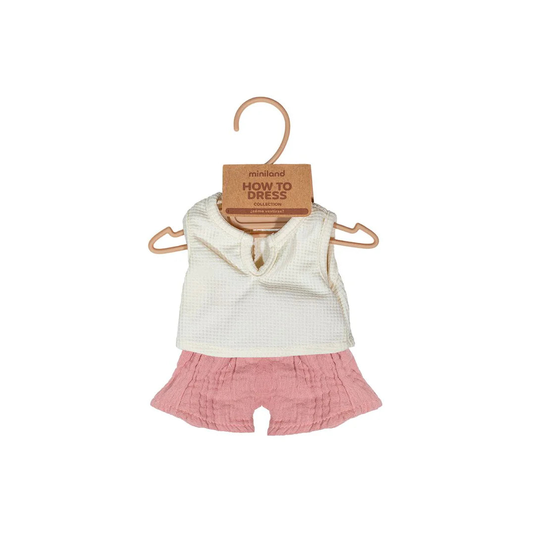 Miniland Doll Clothing - Shirt & Trousers, 38 cm