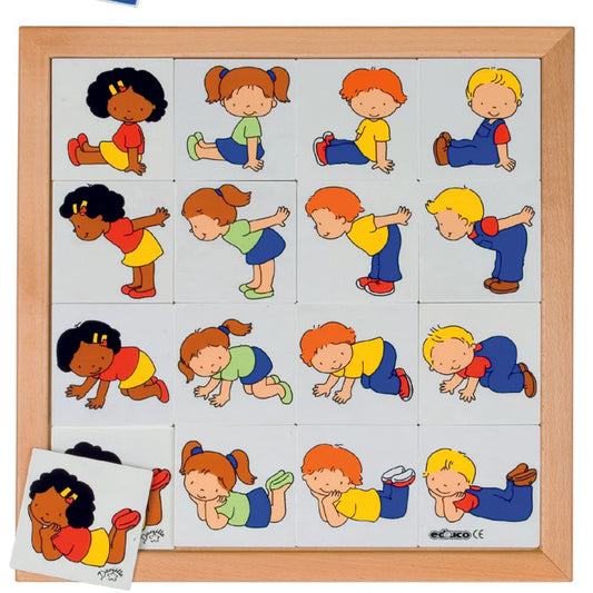 Comprehension Lotto - Match the Postures