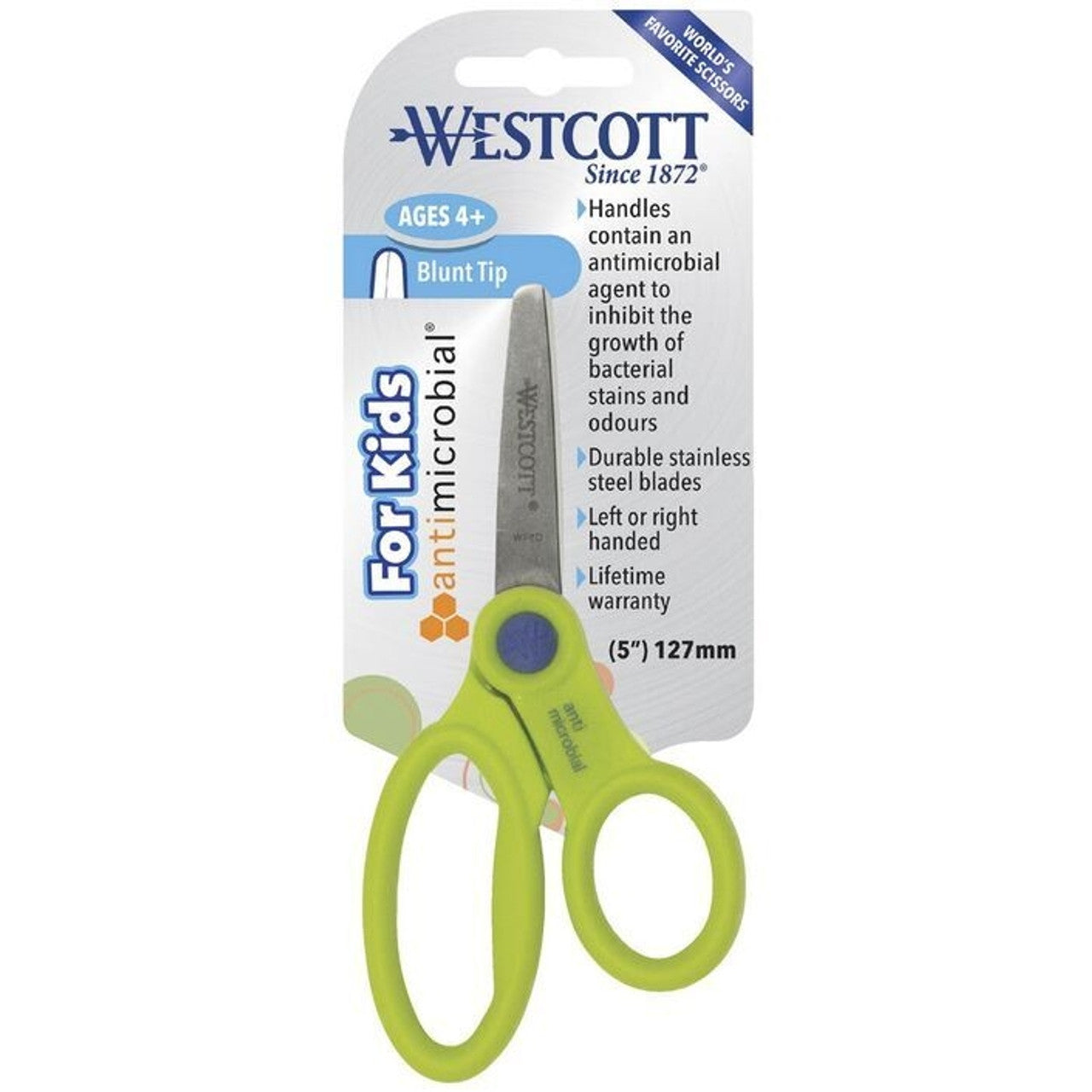 Scissors Westcott 127mm Kids Blunt Tip Bx6