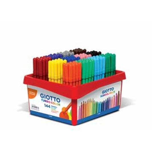Giotto Turbo Color Schoolpack 144 pcs