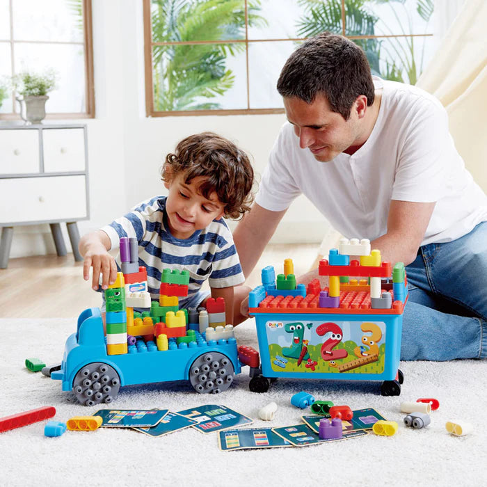 Poly-M-Count and Play Tow Truck 114 Pcs