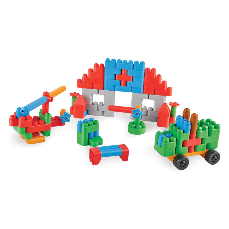 Poly-M-Building Block Set 128 Pcs