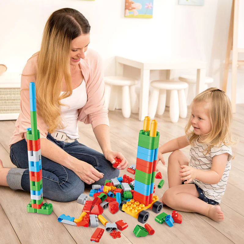 Poly-M-Building Block Set 128 Pcs