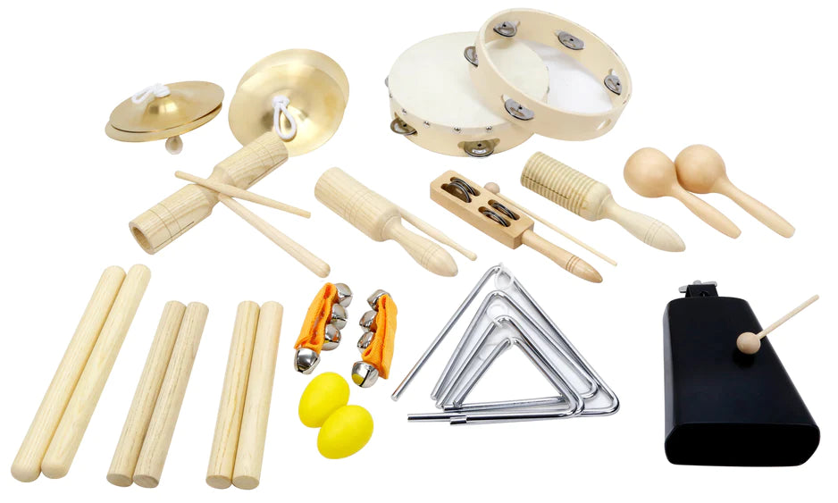 Rythmic Instruments Large Rhythm Band Set 19 Instruments – Haywood Educational Resources