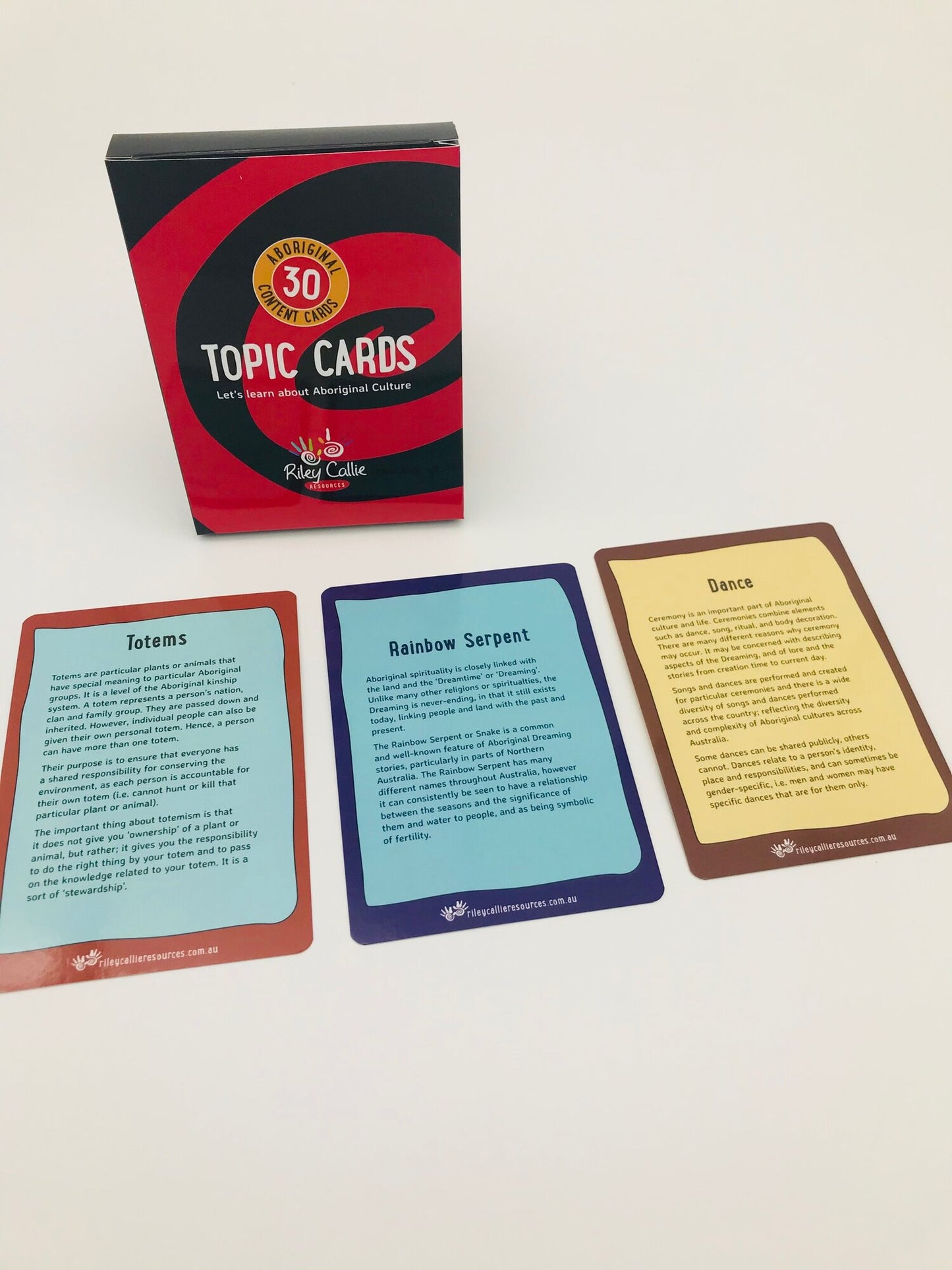 Aboriginal Topic Cards