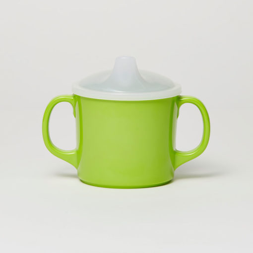 Baby Barel Lime Melamine Sippy Cup with Lid