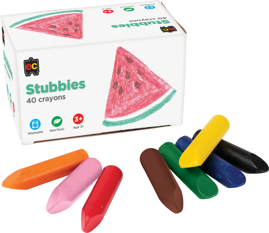 EC-Stubbies Crayons 40pk