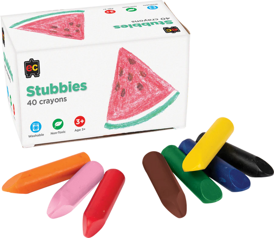 EC-Stubbies Crayons 40pk