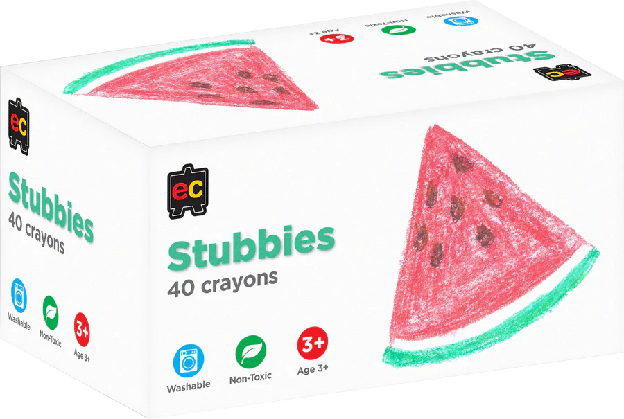 EC-Stubbies Crayons 40pk