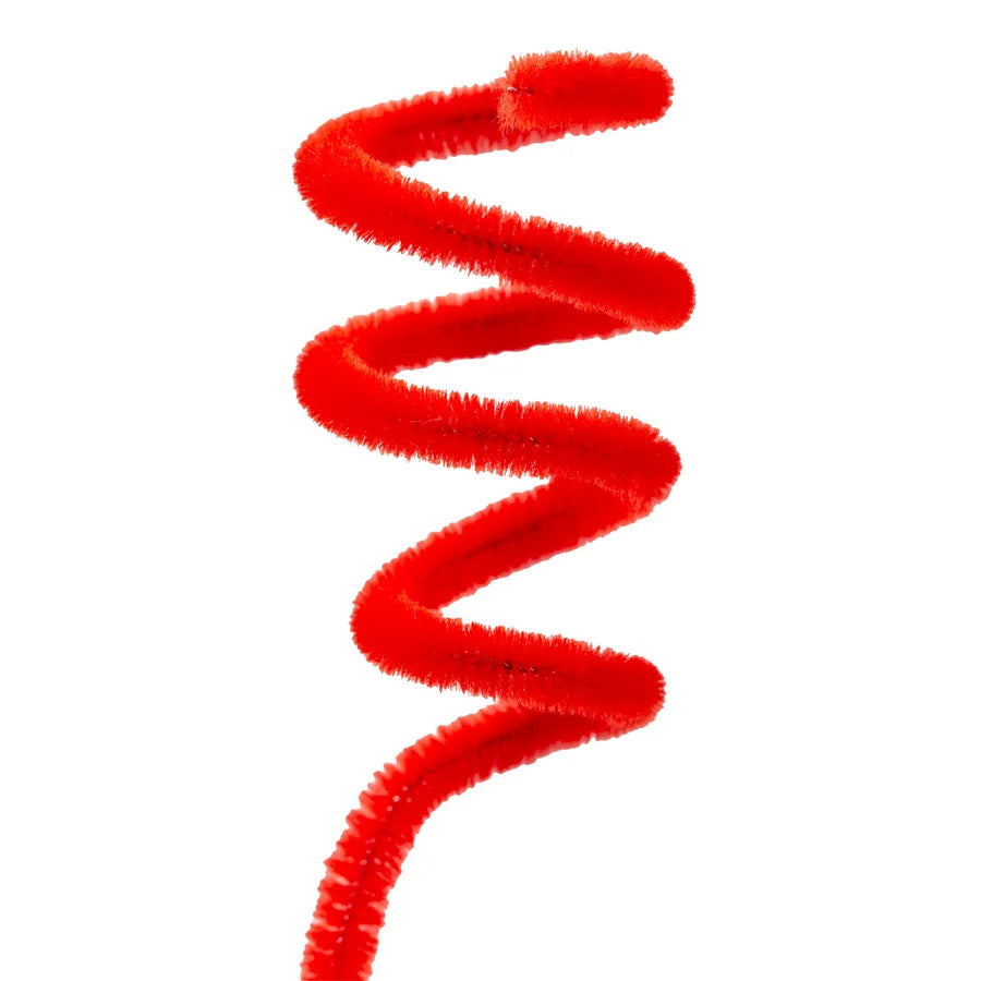 Chenille Stems Aboriginal Flag 150