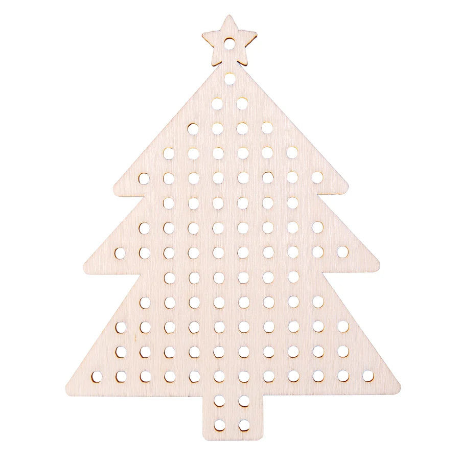 Wooden Embroidery Tree Pack of 10