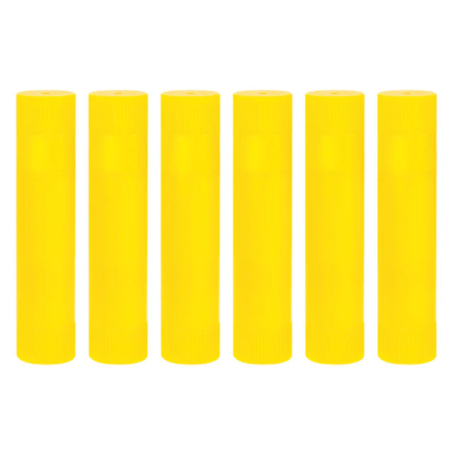 Slicks Paint Sticks by Zart Yellow Pack of 6