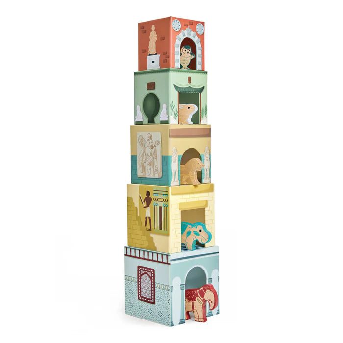Hape-Museum Nesting Blocks 10Pcs