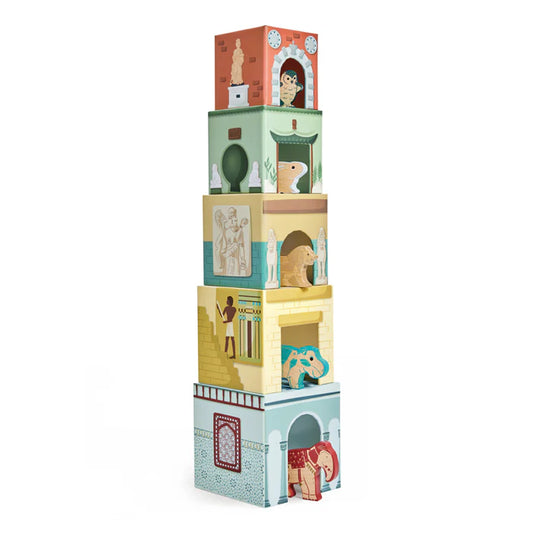 Hape-Museum Nesting Blocks 10Pcs