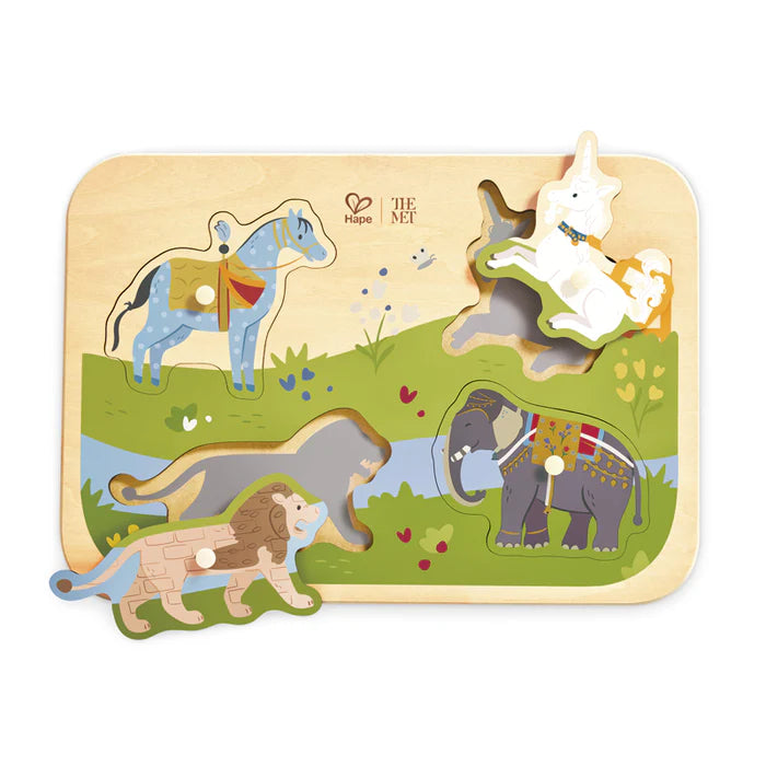 Hape-Animal Friends Peg Puzzle