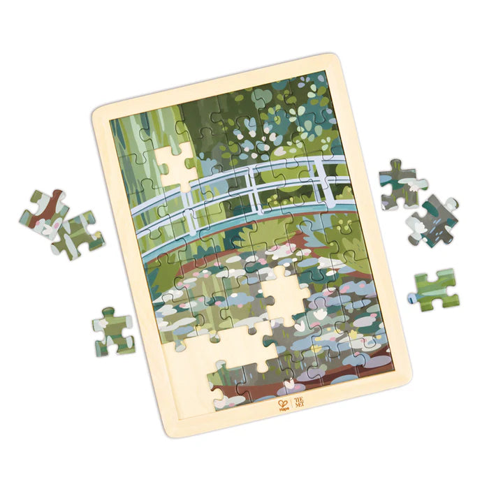 Hape-Monet Water-Lily Garden Puzzle 49 Pcs
