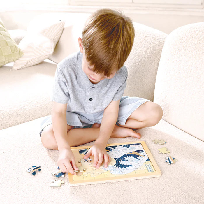 Hape-Hokusai Great Wave Puzzle 49 Pcs
