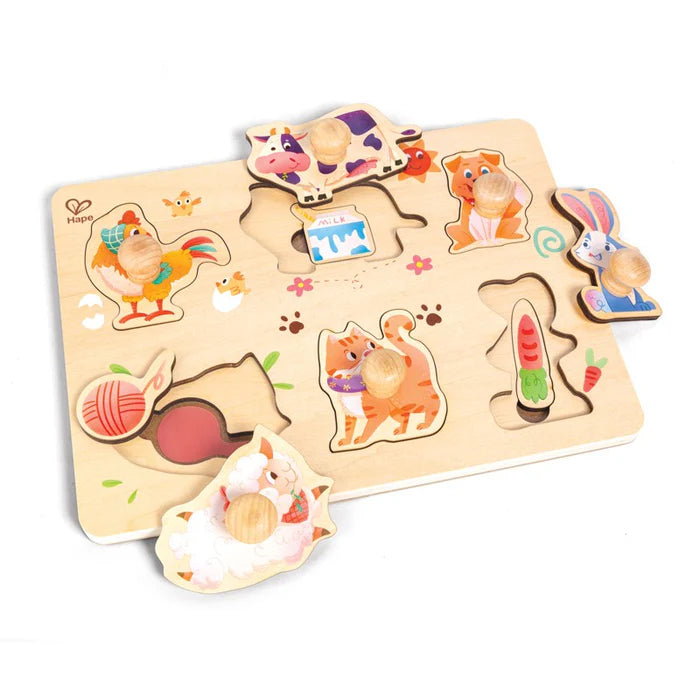 Hape-Farmyard Layer Puzzle