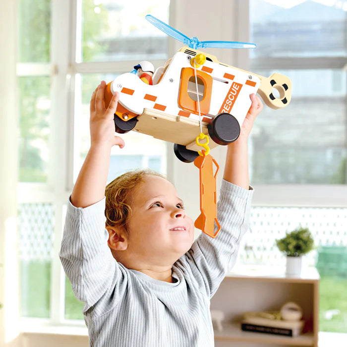 Hape-To the Rescue' Helicopter Set