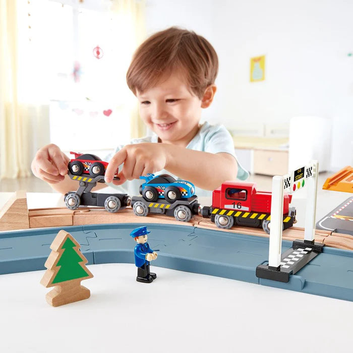 Hape-Race Car Transporter