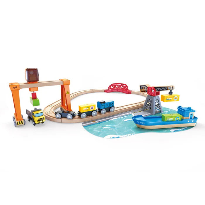 Hape-Lift & Load Harbour Set