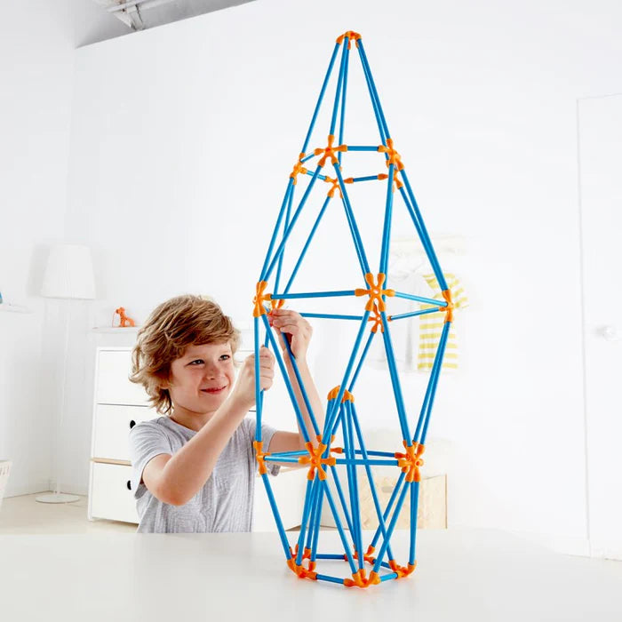 Hape-Flexistix Multi-Tower Kit 132 Pcs