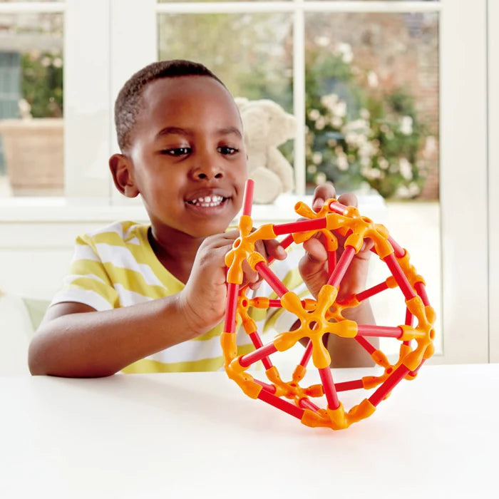 Hape-Flexistix Creative Construction Kit 66 Pcs