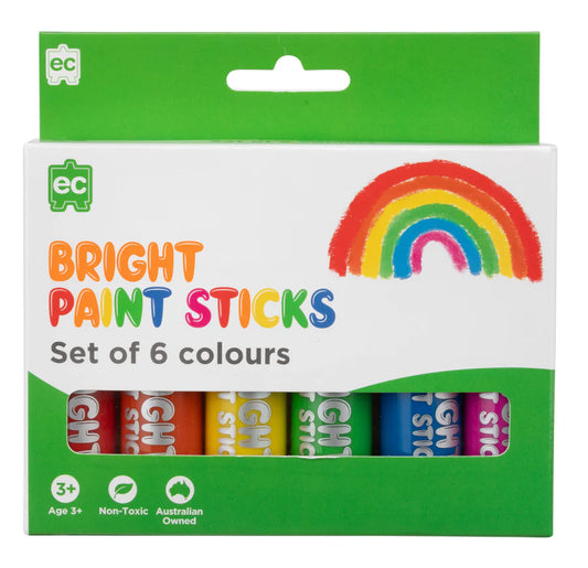 EC Paint Sticks Bright Set 6