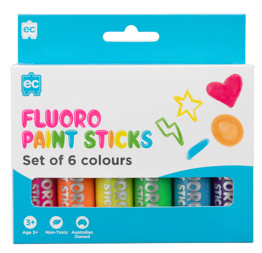 EC Paint Sticks Fluoro Set 6