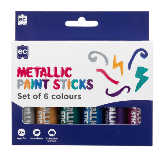 EC Paint Sticks Metallic Set 6
