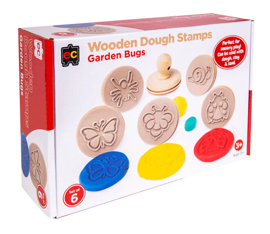 EC Wooden Dough Stamps - Bug