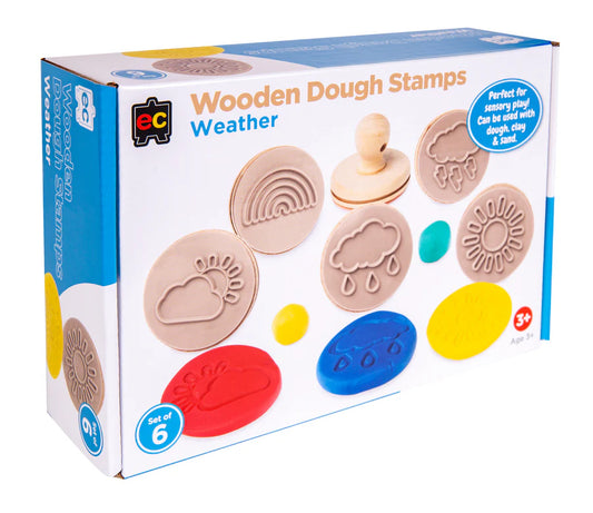 EC Wooden Dough Stamps - Weather
