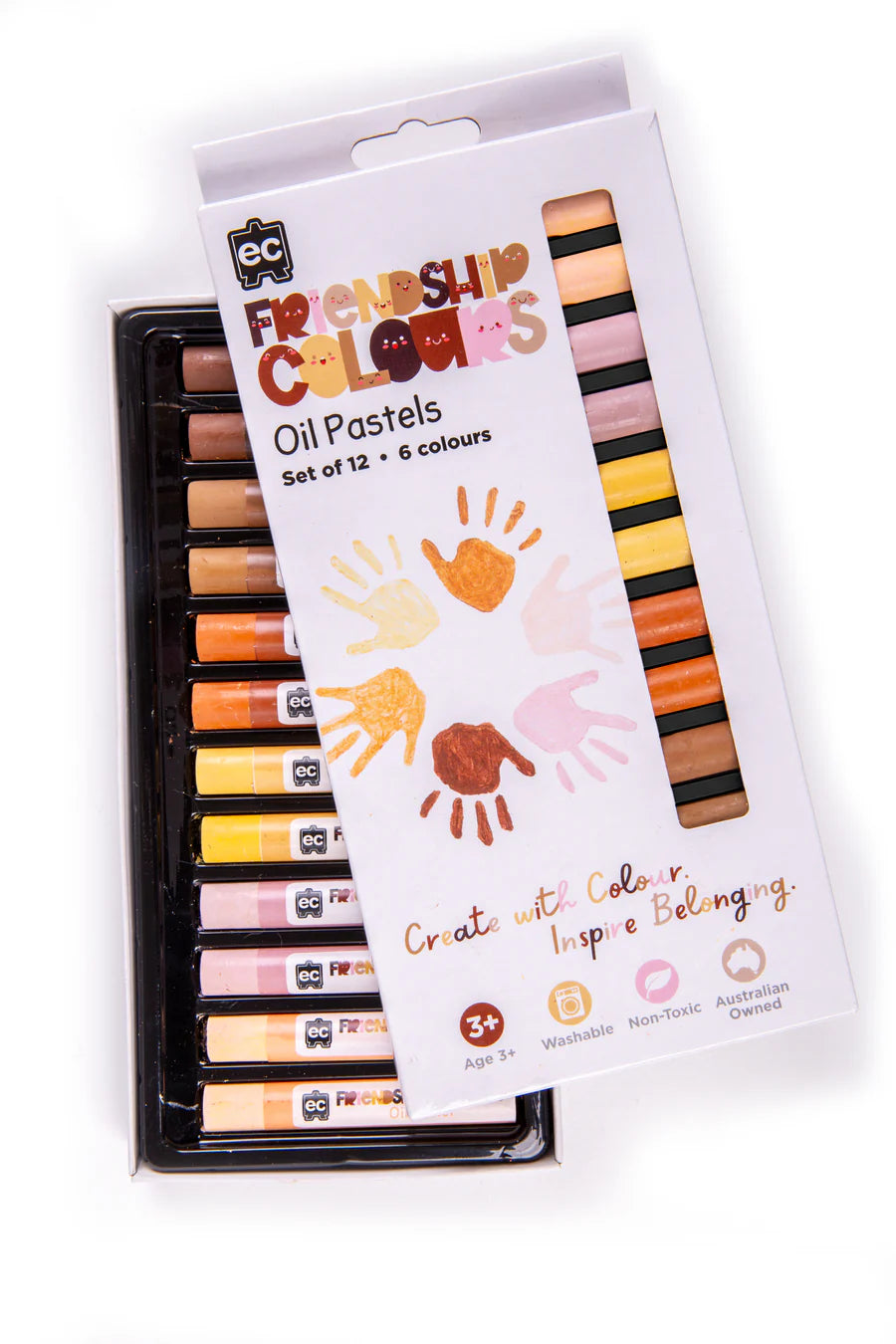 Friendship Colours Oil Pastels-PK-12