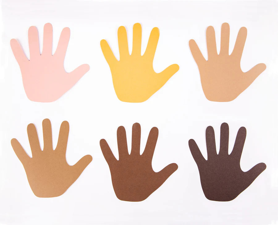 Friendship Colour Paper People Shapes-Class-144pc ( Available for pre-order)