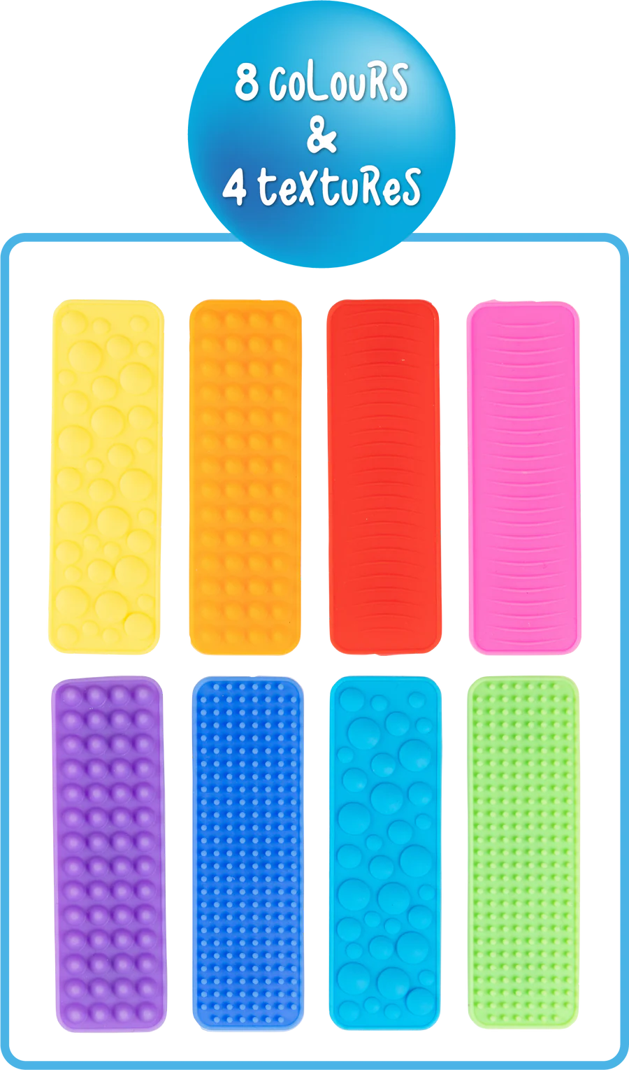Textured Fidget Strips Set