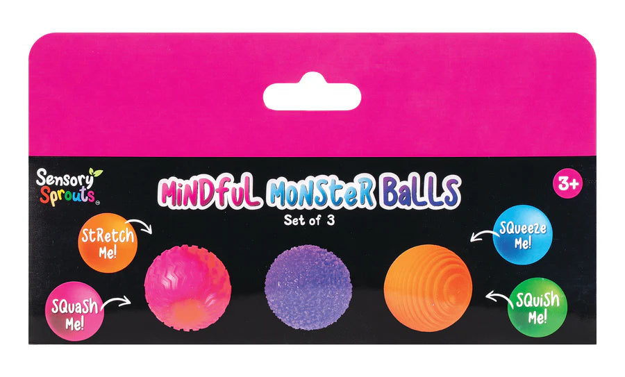 Mindful Monster Balls Pink