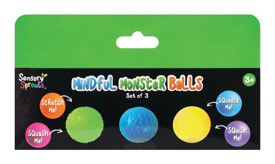 Mindful Monster Balls Green